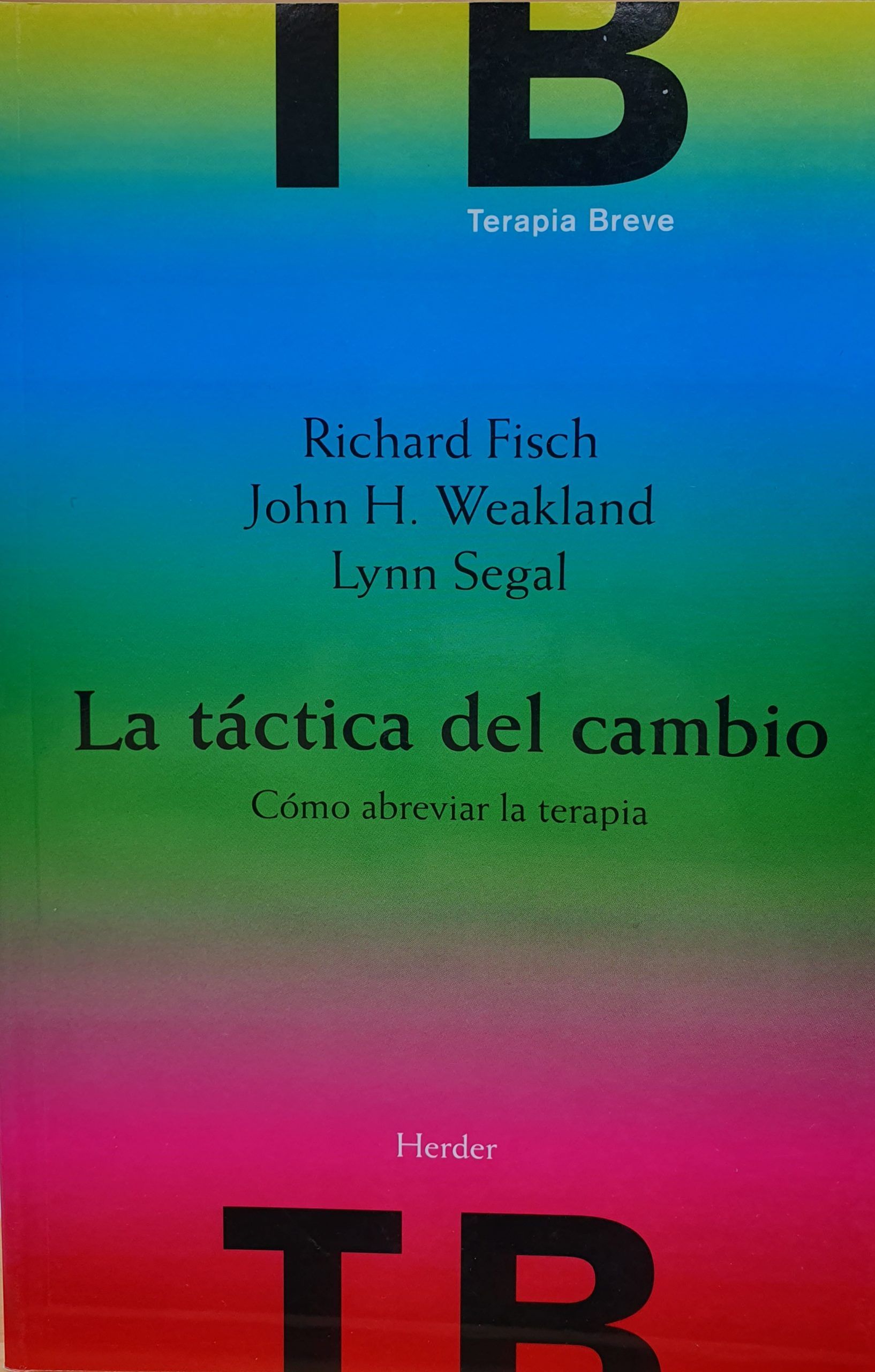 Portada la táctica del cambio